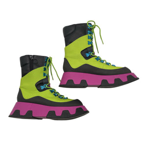 Unisex Camper - Ankle boots, size 38 - Green (1)