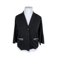 Unisex Hauber - Sweat jacket, size 42 - Black ()