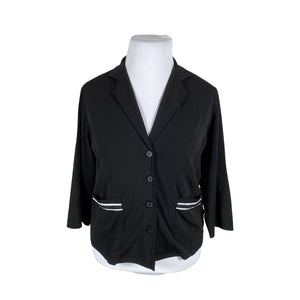 Unisex Hauber - Sweat jacket, size 42 - Black (1)