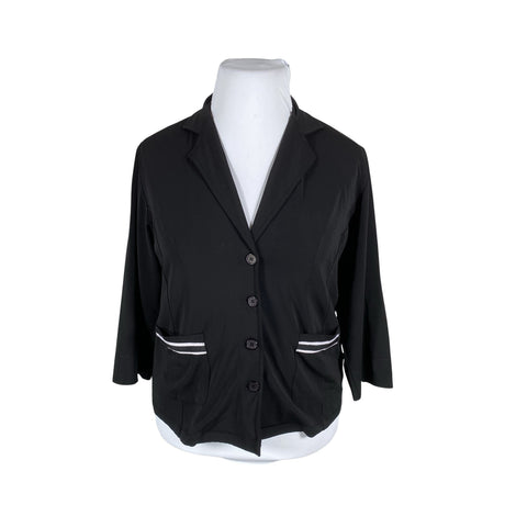 Unisex Hauber - Sweat jacket, size 42 - Black ()