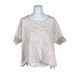 Unisex Bohemiana - Short-sleeved blouse, size 38 - Light pink ()