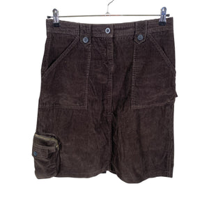 Unisex Benetton - Fabric skirt, size 40 - Brown (1)
