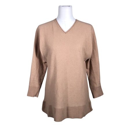 Unisex Your Face - Knit tunic, size 36 - Brown ()