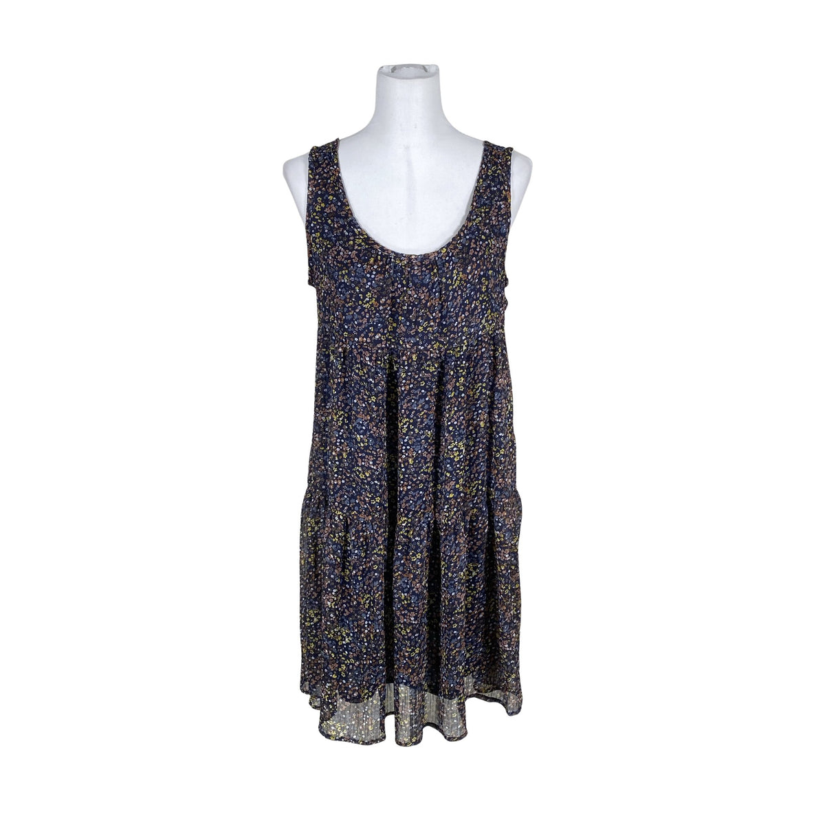 Unisex Soaked - Schiffon dress, size 40 - Blue (1)