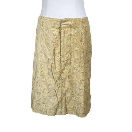 Unisex Massimo Dutti - Fabric skirt, size 40 - Brown ()