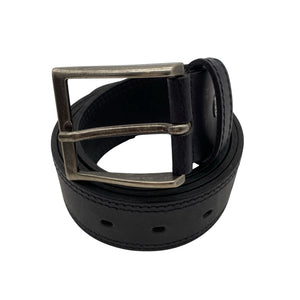 Unisex Camel Active - Leather belt, size Ei kokoa - Black (1)