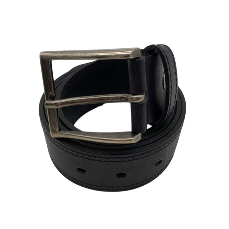 Unisex Camel Active - Leather belt, size Ei kokoa - Black ()