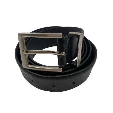 Unisex Hugo Boss - Leather belt, size Ei kokoa - Black ()
