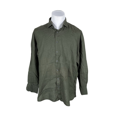 Unisex SuitSupply - Collared shirt, size XXL - Green ()