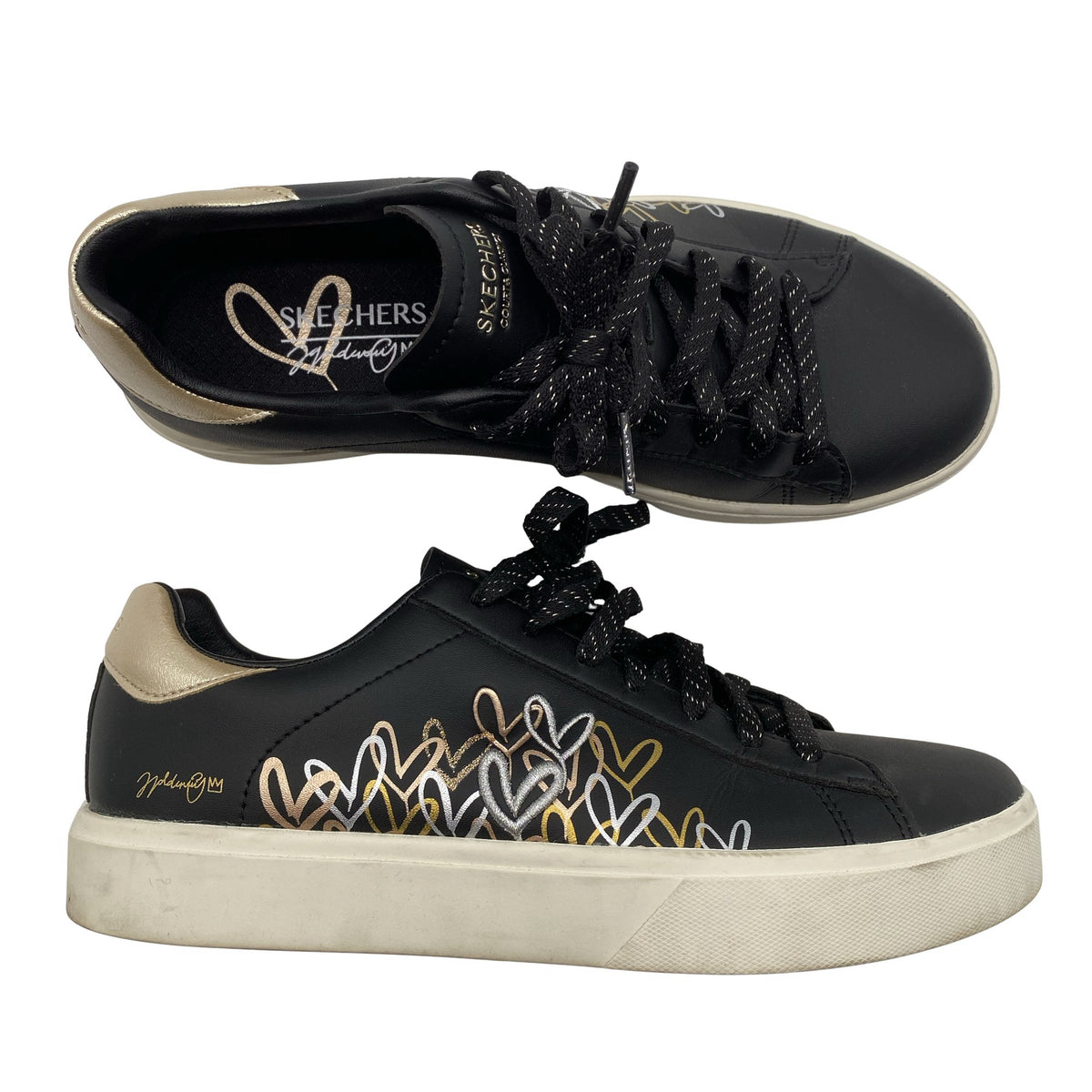 Unisex Skechers - Casual sneakers, size 38 - Black (1)