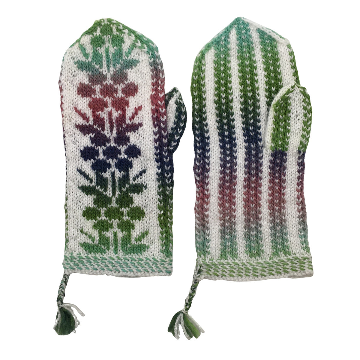 Unisex Handmade - Mittens, size Ei kokoa - Green (1)