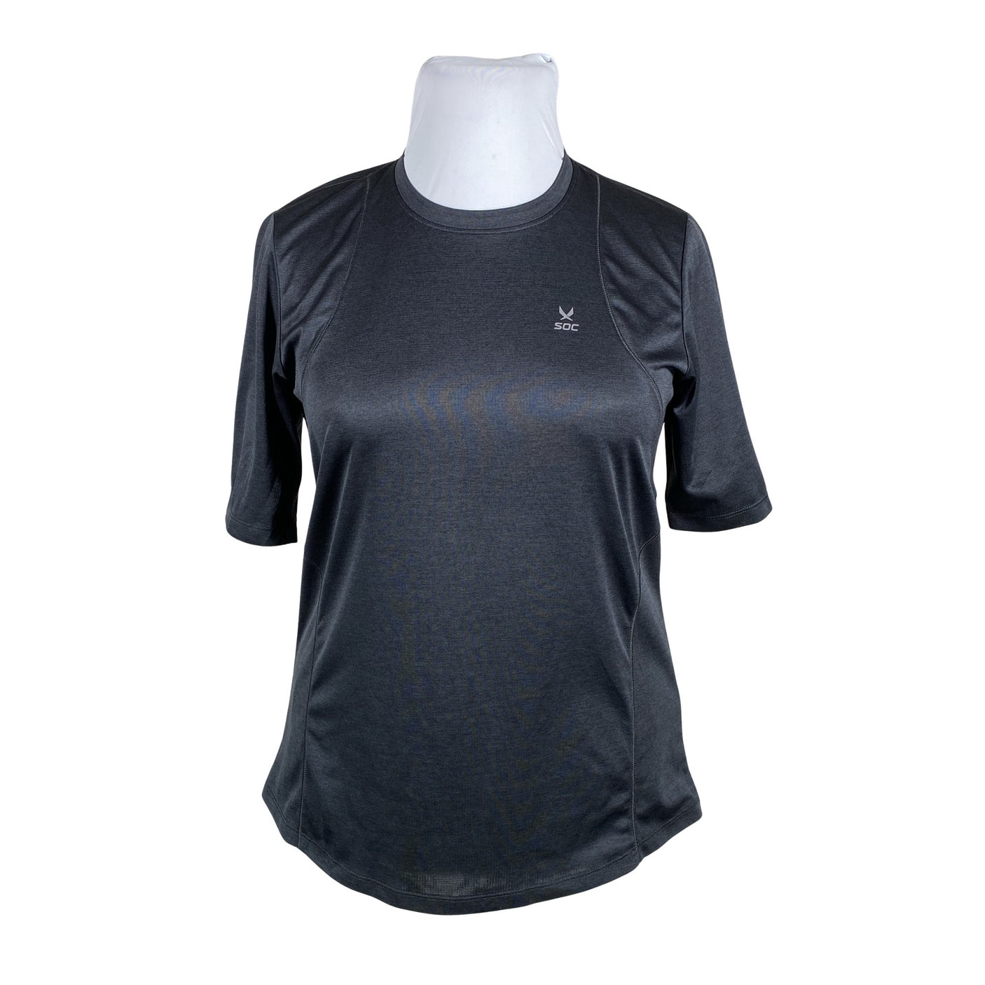 Unisex Soc - Sports shirt, short sleeve, size 42 - Black (1)