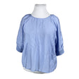 Unisex Noom - Short-sleeved blouse, size 44 - Light blue ()
