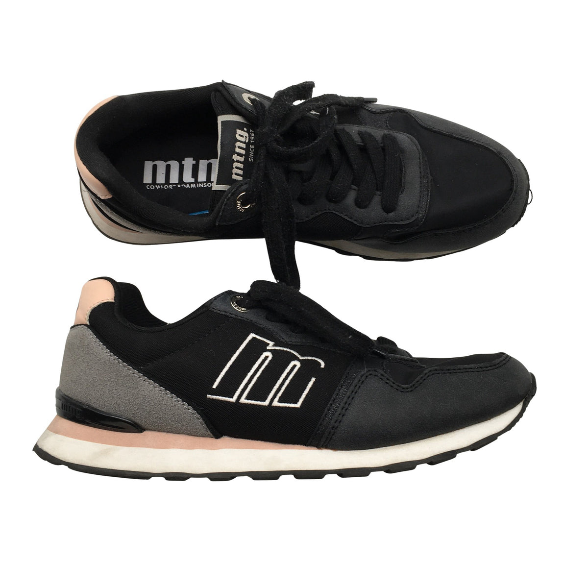 Unisex Mustang - Casual sneakers, size 36 - Black (1)