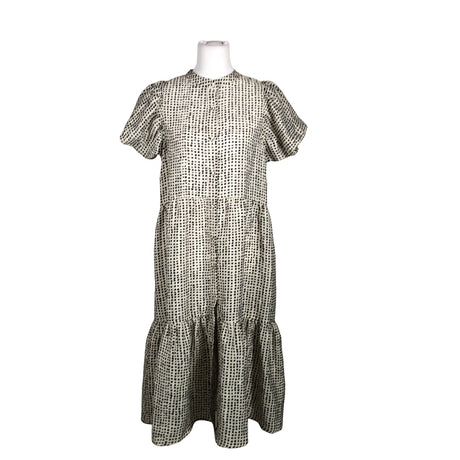 Unisex Second Female - Schiffon dress, size 40 - Beige ()
