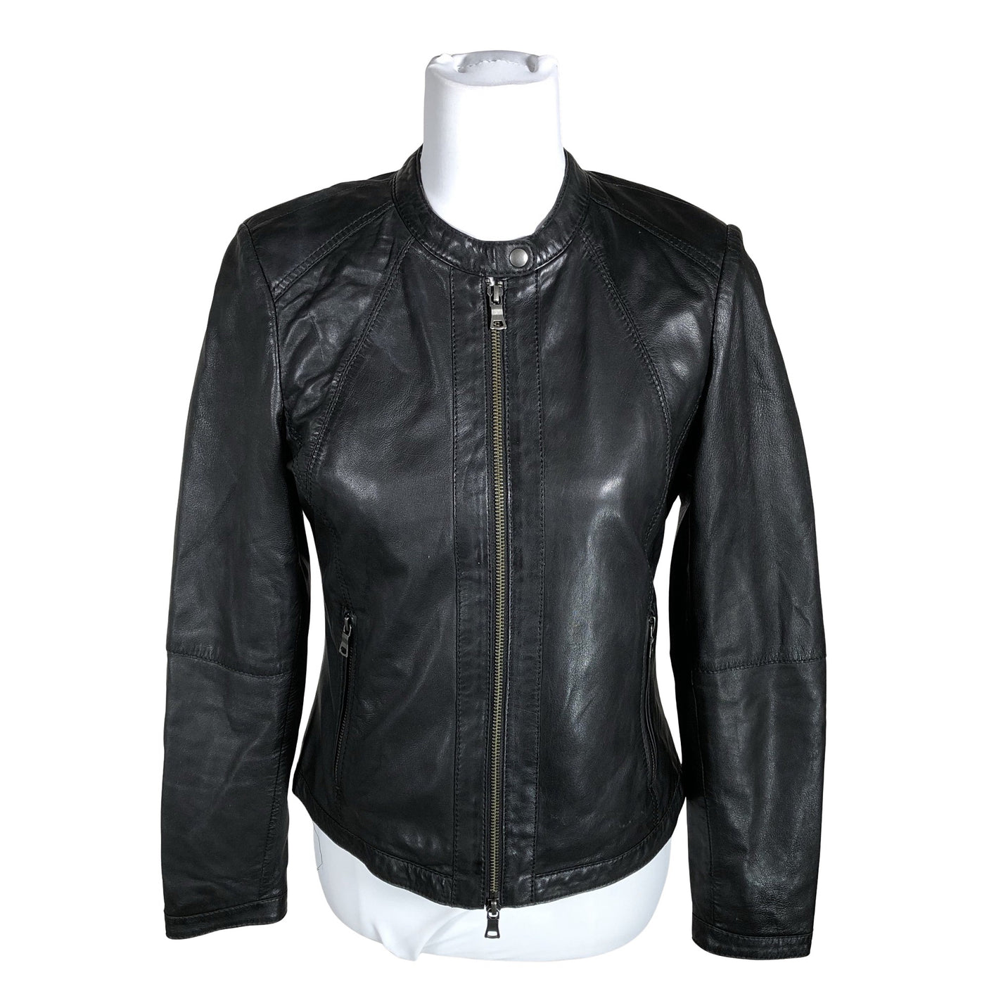 Unisex Jofama - Leather jacket, size 38 - Black (1)