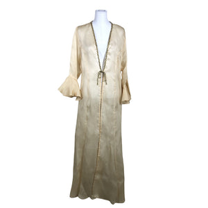 Unisex Handmade - Dressing gown, size 40 - Beige (1)