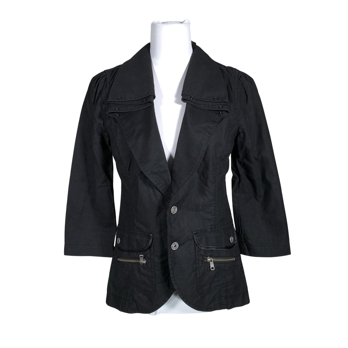 Unisex Diesel - Outdoor jacket, size 40 - Black (1)