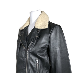 Unisex Fire&Glory - Leather jacket, size 38 - Black (2)