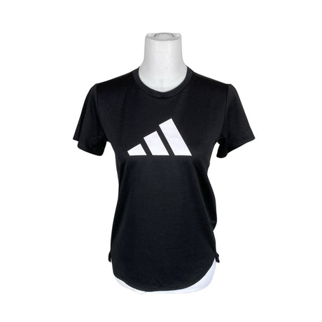 Unisex Adidas - Sports shirt, short sleeve, size 36 - Black ()