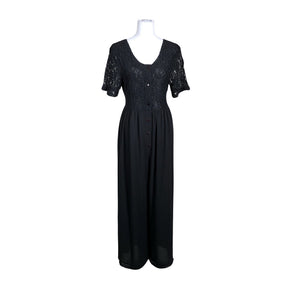 Unisex Part two - Party dress, size 40 - Black (1)