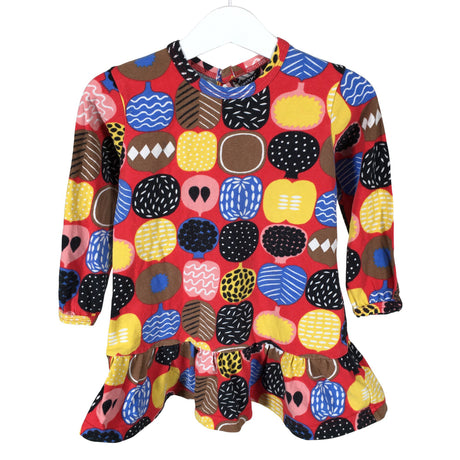 Unisex Marimekko - Tricot dress, size 74 - 80 - Red ()