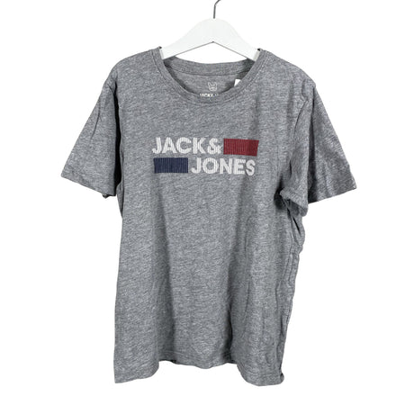 Unisex Jack & Jones - T-shirt, size 146 - 152 - Gray ()