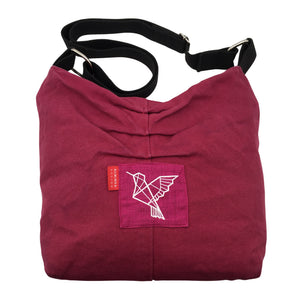 Unisex Riiminka design - Shoulder bag, size Midi - Violet (1)