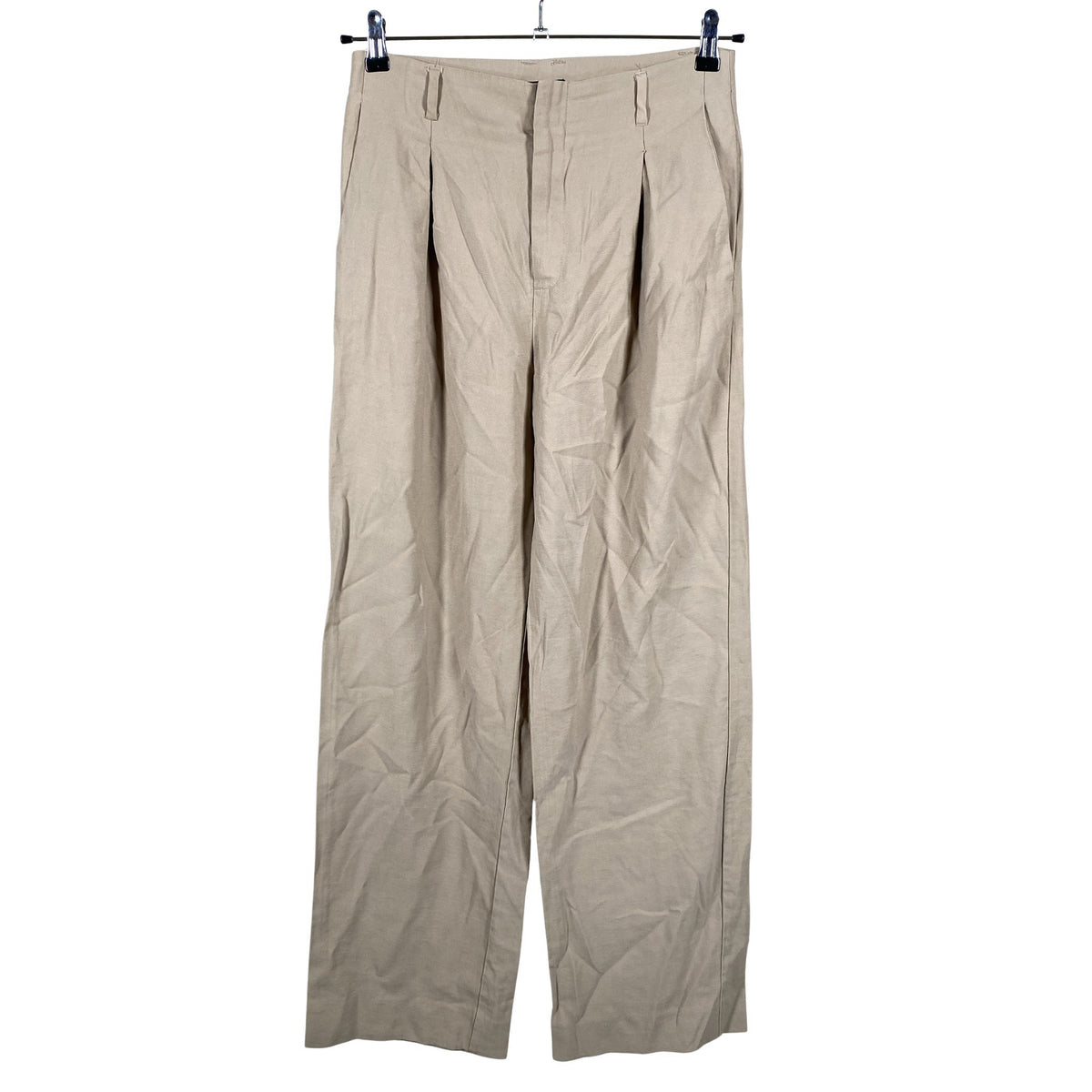 Unisex Lindex - Straight leg trousers, size 36 - Beige (1)
