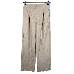 Unisex Lindex - Straight leg trousers, size 36 - Beige (1)