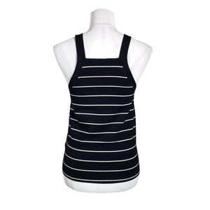 Unisex Massimo Dutti - Tricot tank top, size 40 - Blue (2)