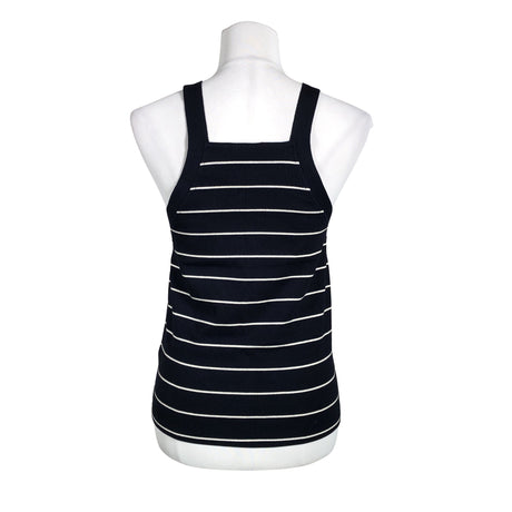 Unisex Massimo Dutti - Tricot tank top, size 40 - Blue (2)