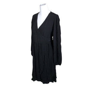 Unisex Kaiko - Schiffon dress, size 36 - Black (3)