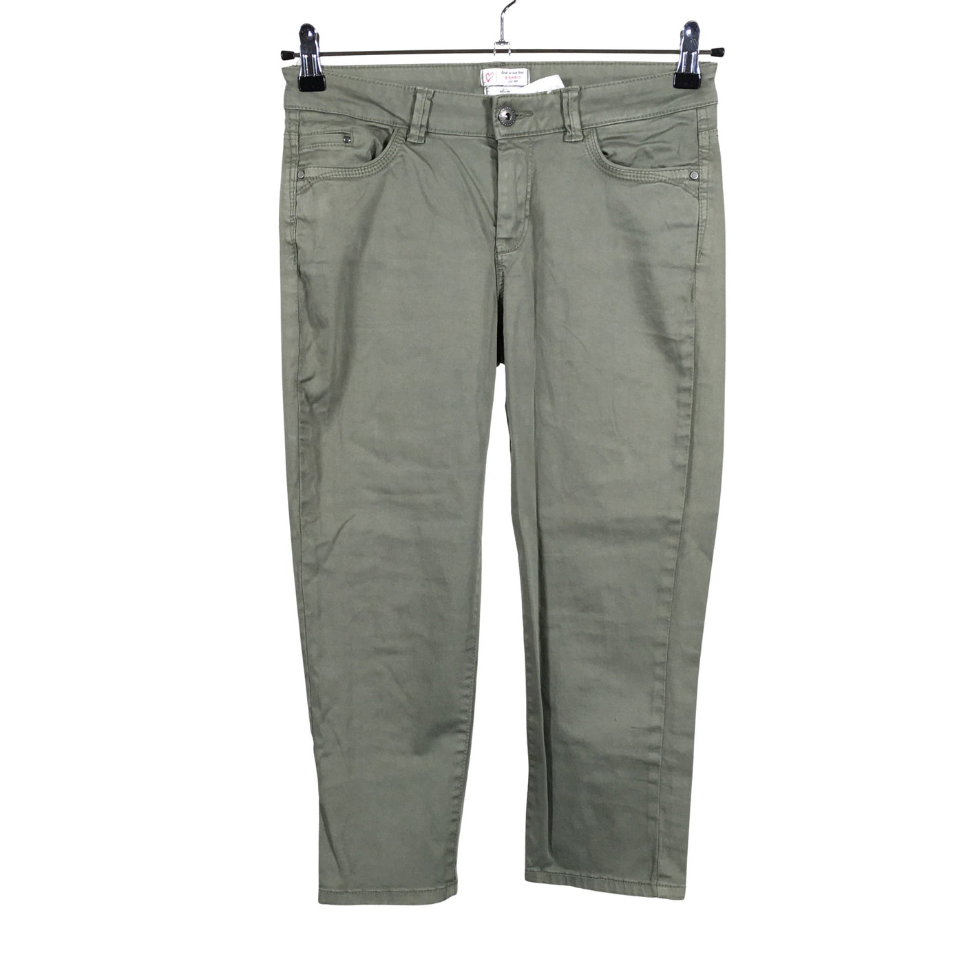 Unisex Esprit - Capri pants, size 36 - Green (1)