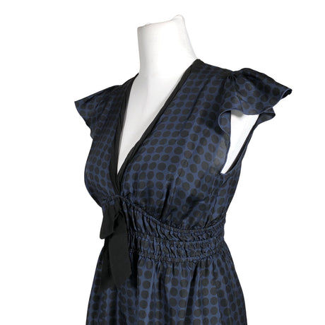 Unisex Sand - Schiffon dress, size 36 - Blue (2)