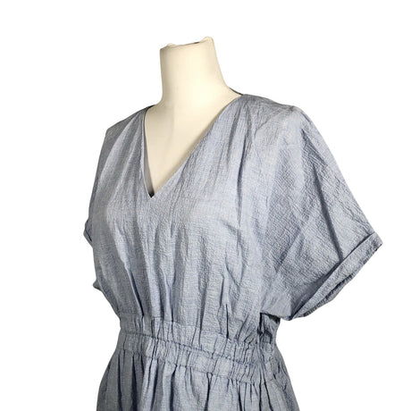 Unisex Gauhar - Schiffon dress, size 38 - Light blue (2)