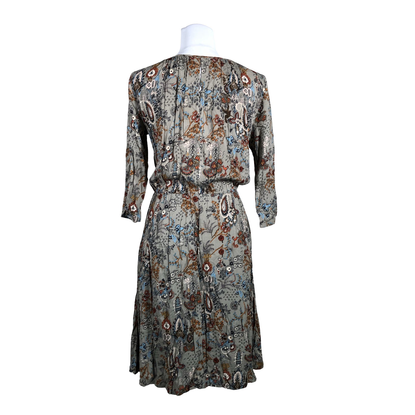 Unisex EDC by Esprit - Schiffon dress, size 36 - Gray (2)