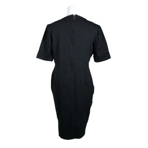 Unisex Lauren Ralph Lauren - Tricot dress, size 40 - Black (3)