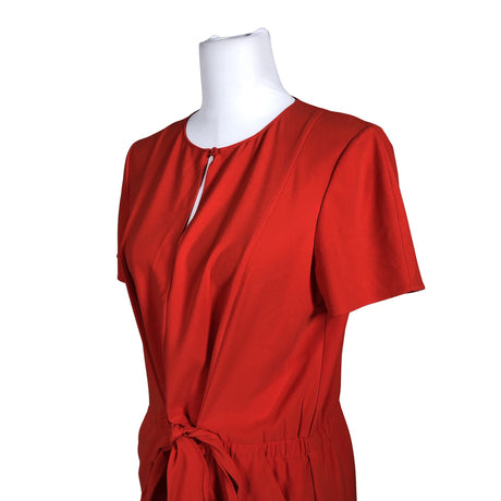 Unisex Moschino Cheap and Chic - Schiffon dress, size 40 - Red (2)