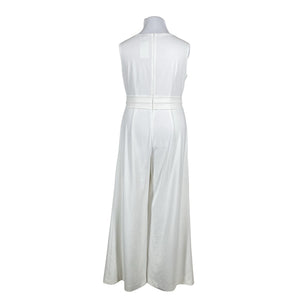 Unisex Vera Mont - Party dress, size 44 - White (3)