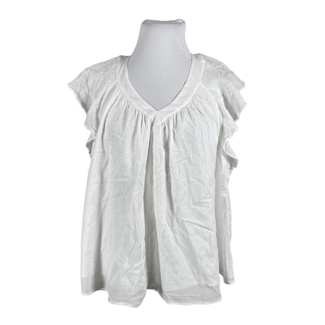 Unisex COS - Short-sleeved blouse, size 44 - White ()