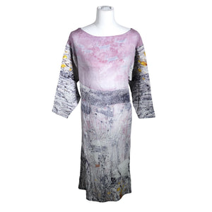 Unisex Hálo - Schiffon dress, size 36 - Violet (1)