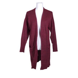 Unisex Selected - Cardigan, size 34 - Wine red (1)