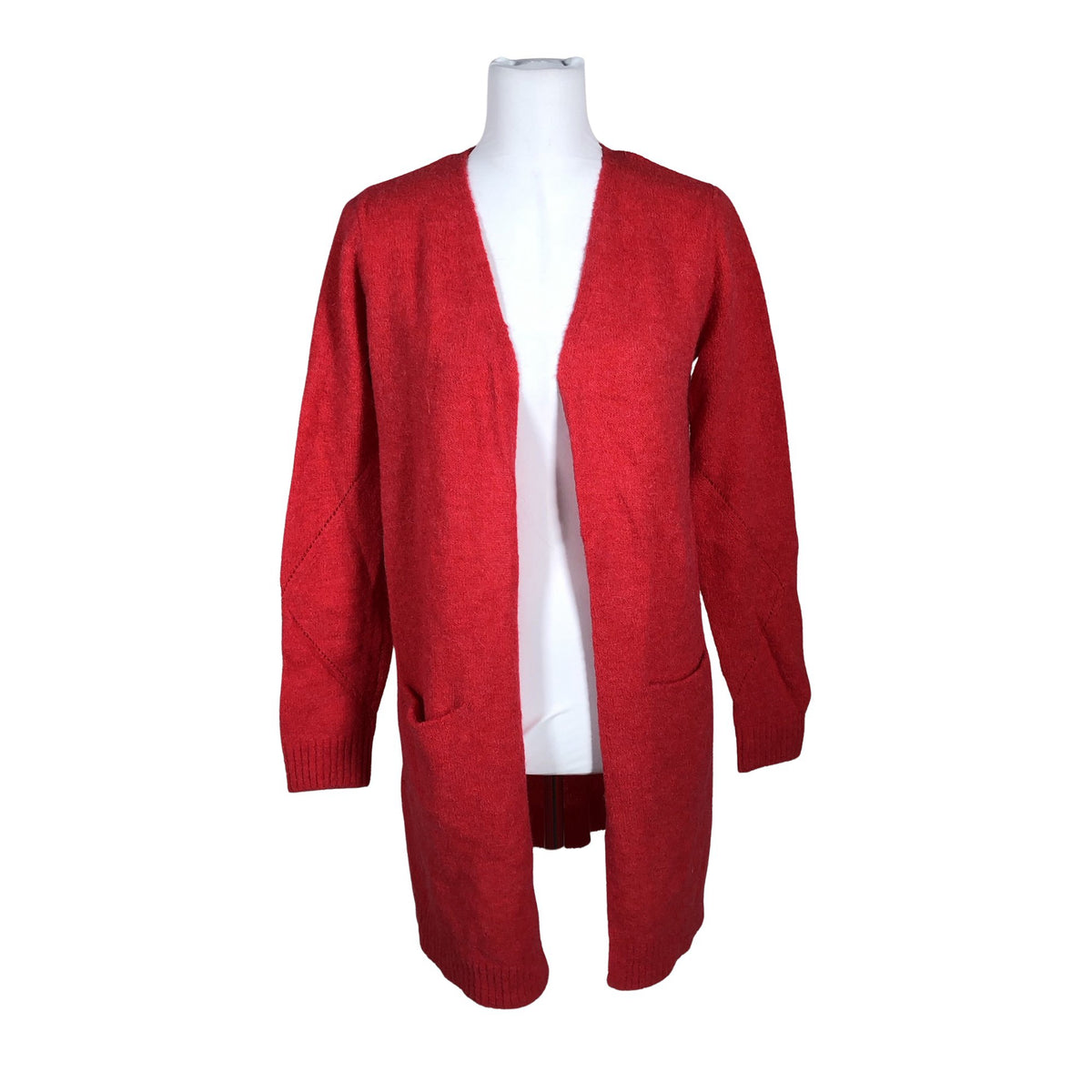 Unisex Cream - Cardigan, size 36 - Red (1)