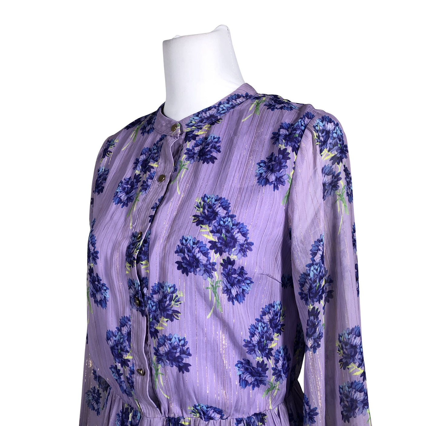 Unisex Sofie Schnoor - Schiffon dress, size 36 - Violet (2)