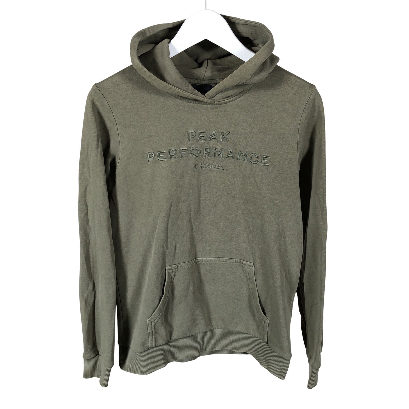 Unisex Peak Performance - Hoodie, size 152 - 158 - Green (1)