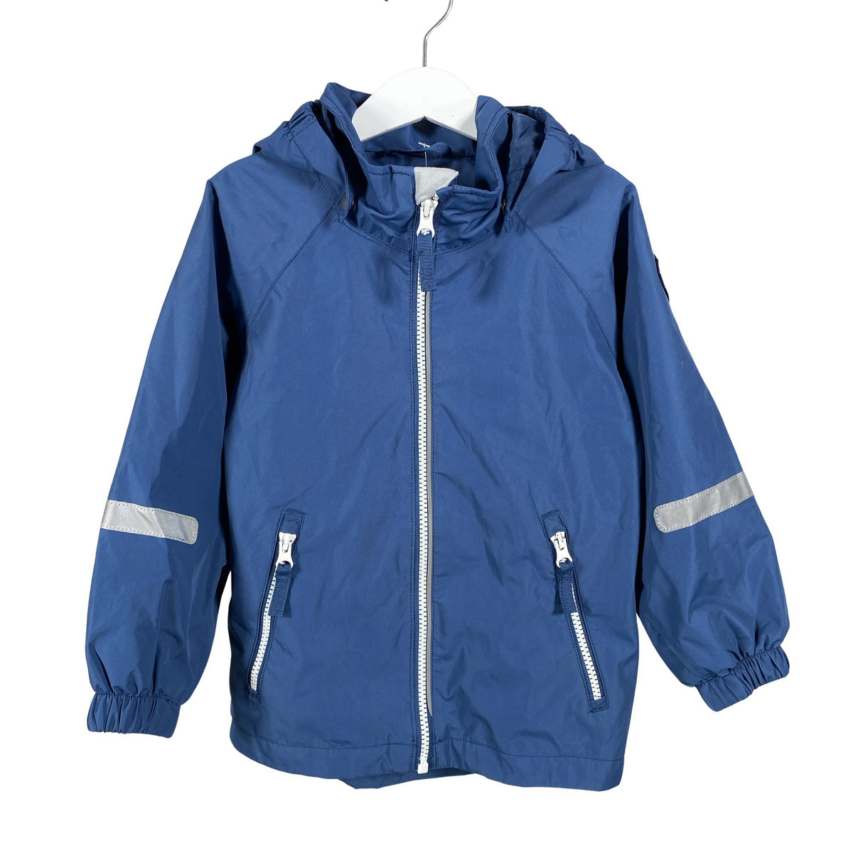 Unisex Polarn O. Pyret - Spring/Fall jacket, size 104 - 110 - Blue (1)