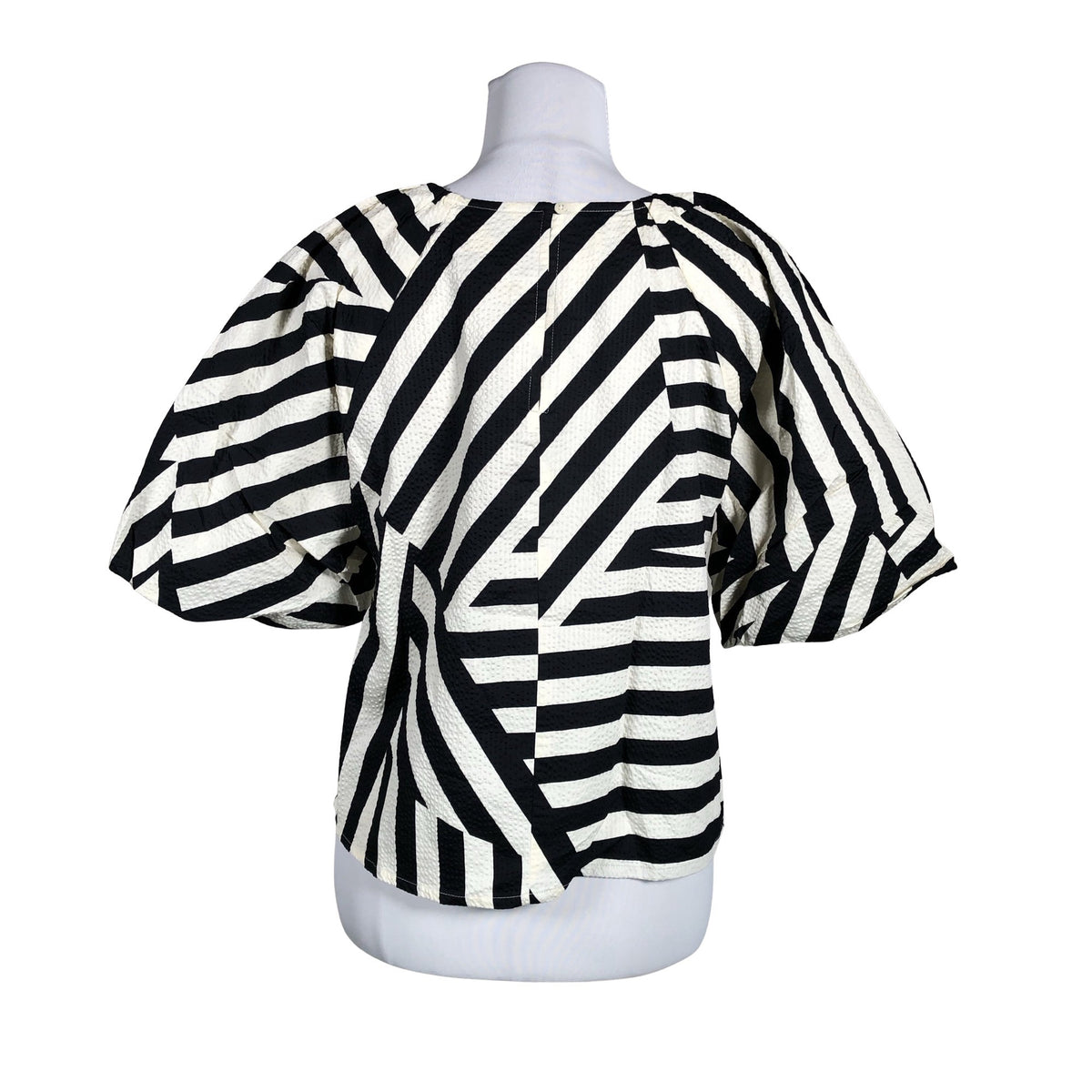 Unisex Part two - Short-sleeved blouse, size 36 - Black (2)