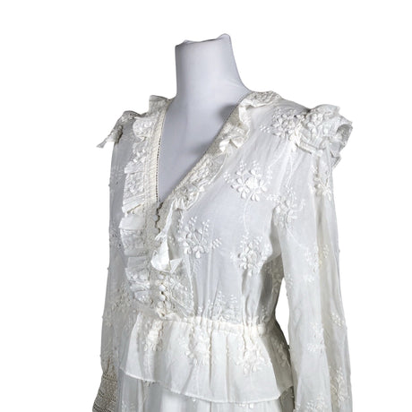 Unisex Maje - Dress, size 40 - Natural white (2)