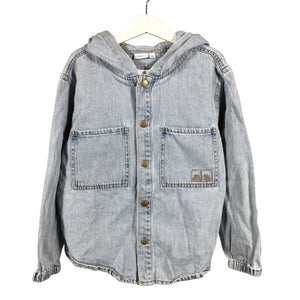 Unisex Name It - Denim shirt, size 116 - 122 - Light blue (1)